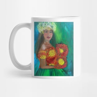 Merrie Monarch Hula Girl 11 Mug